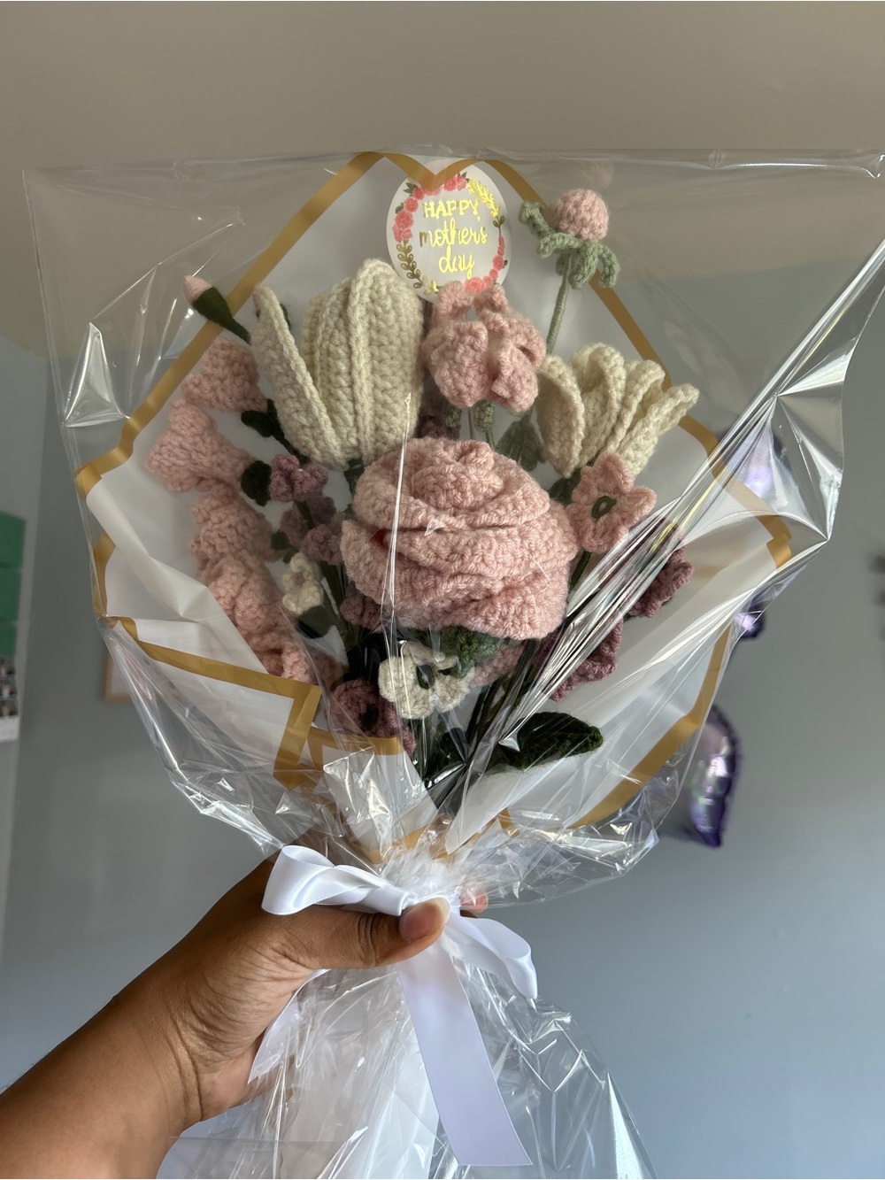 Floral Bouquet -Handcrafted Crochet